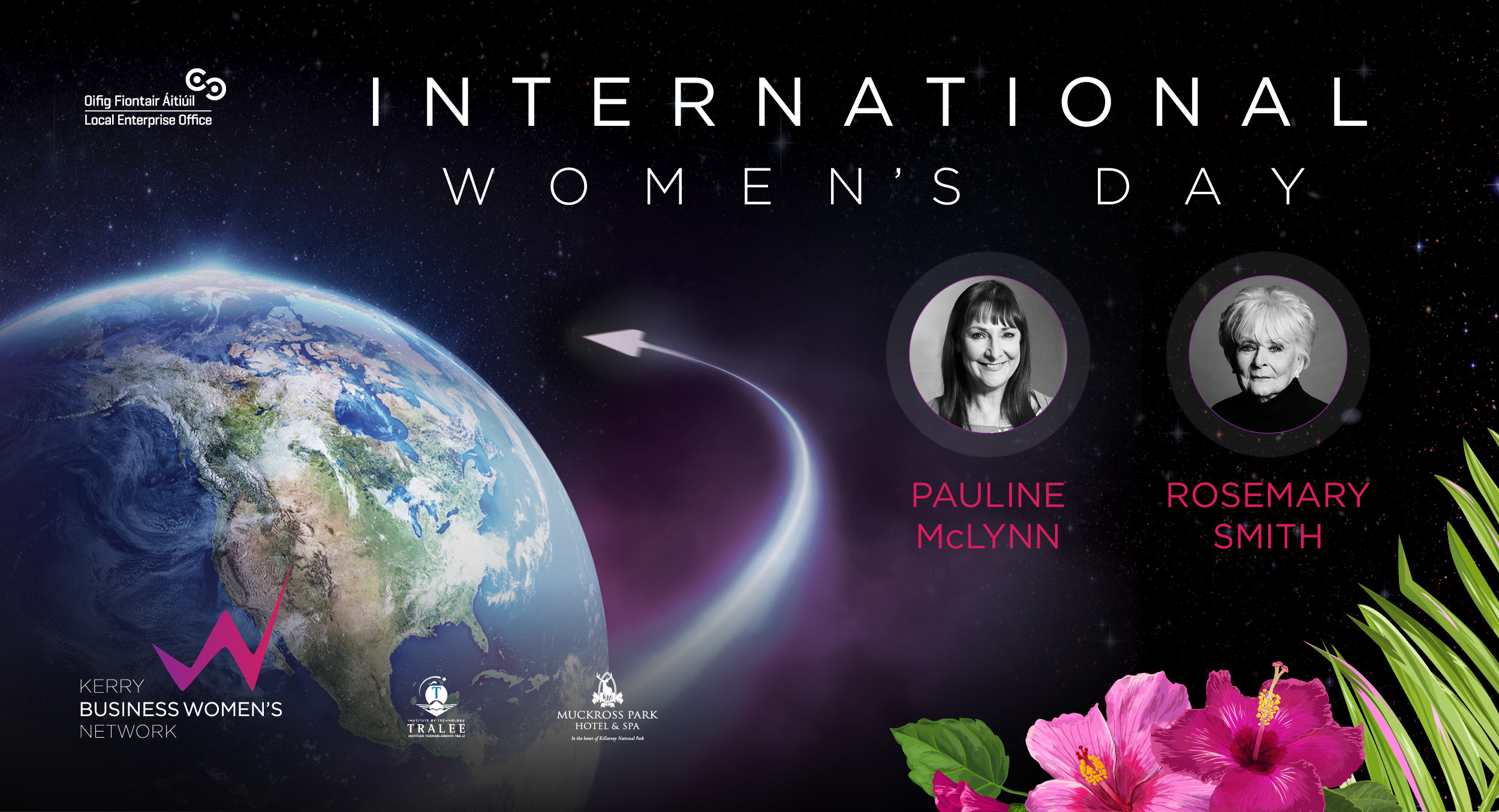 International women's day 2019 kerrywomencan -pauline mclynn and rosemary smith